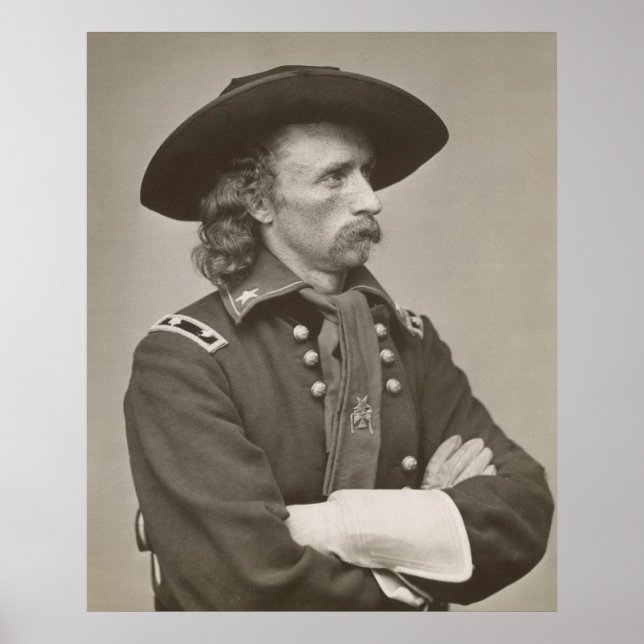 George Armstrong Custer Poster (Framsidan)