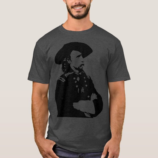 George Armstrong Custer T Shirt (Framsida)