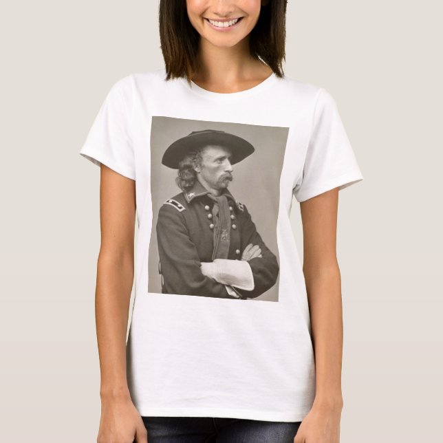 George Armstrong Custer Tee Shirt (Framsida)