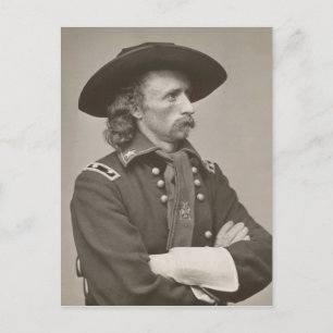 George Armstrong Custer Vykort