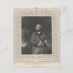 George Augustus Eliott, 1st Baron Heathfield Vykort