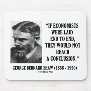 George B. Shaw, Om ekonomer lade inte avslutning Musmatta