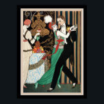 George Barbier Art Deco 12 x 16 Poster<br><div class="desc">Knappt,  George Barbier,  Art Deco,  skriv ut "lite dancing"</div>