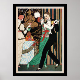 George Barbier Art Deco 12 x 16 Poster