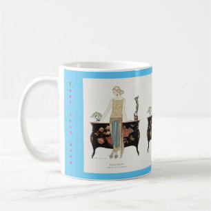 George Barbier Art Deco Kaffemugg