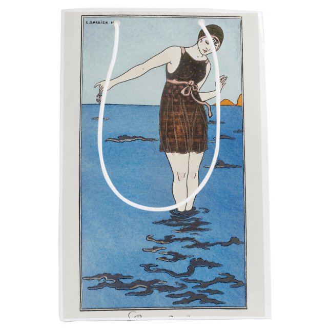 George Barbier, Art Deco Medium Gift Bag (Framsidan)