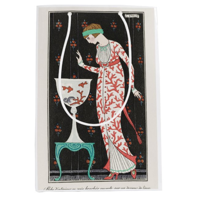 George Barbier, Art Deco Medium Gift Bag (Framsidan)