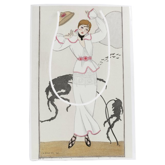 George Barbier, Art Deco Medium Presentpåse (Framsidan)