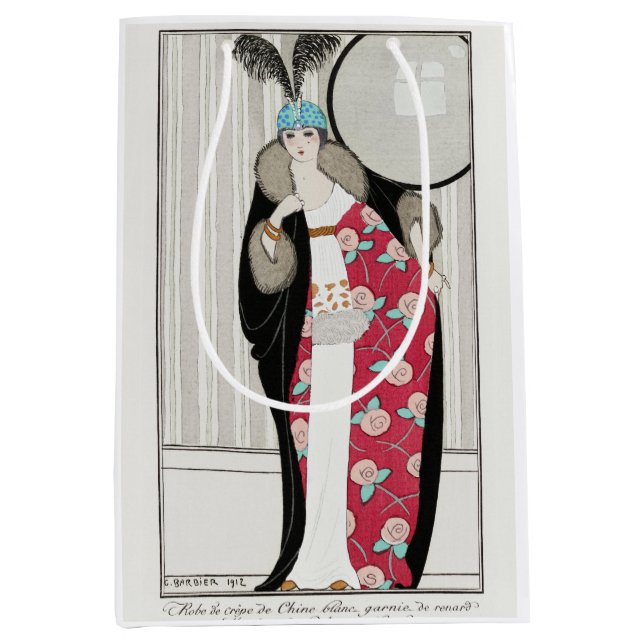 George Barbier, Art Deco Medium Presentpåse (Framsidan)