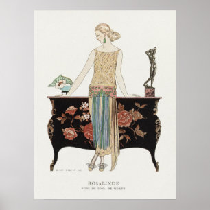 George Barbier Art Deco mode Poster