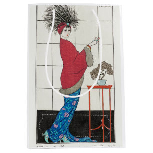 George Barbier, Art Deco presentpåse i mellanstorl