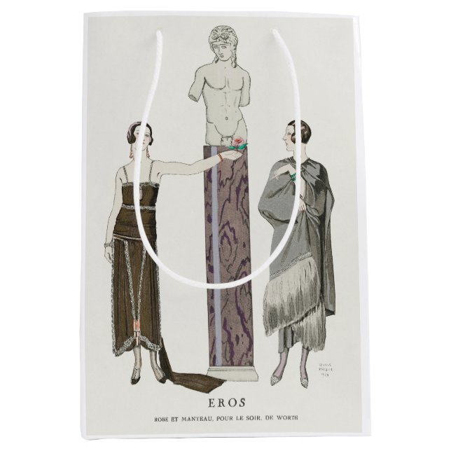 George Barbier, Art Deco presentväska i mellanstor (Framsidan)