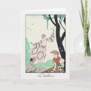 George Barbier, Art Deco Tackkort