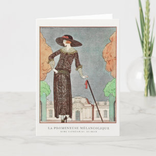 George Barbier, Art Deco-tackkort Tack Kort