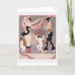 George Barbier, Art Deco-tackkort Tack Kort
