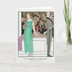 George Barbier, Art Deco-tackkort Tack Kort