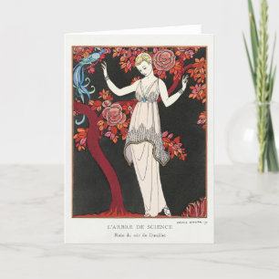 George Barbier, Art Deco-tackkort Tack Kort