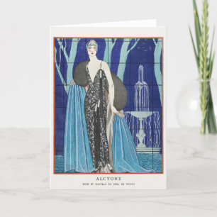 George Barbier, Art Deco-tackkort Tack Kort