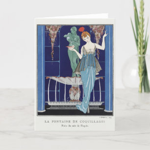 George Barbier, Art Deco-tackkort Tack Kort