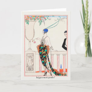 George Barbier, Art Deco-tackkort Tack Kort