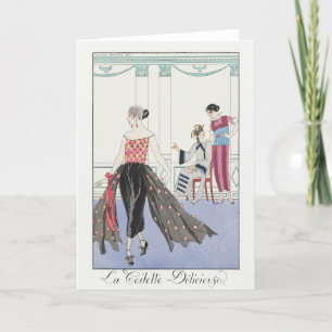 George Barbier, Art Deco-tackkort Tack Kort