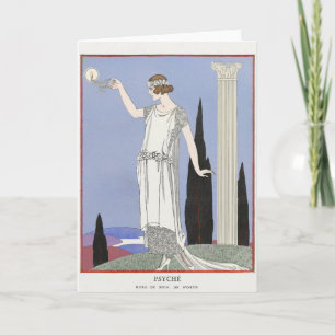 George Barbier, Art Deco Tacksamhetskort Tack Kort