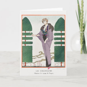 George Barbier, Art Deco Tacksamhetskort Tack Kort