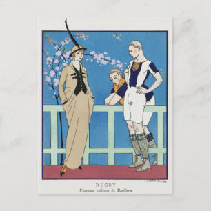 George Barbier, Art Deco vykort