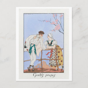 George Barbier, Art Deco vykort