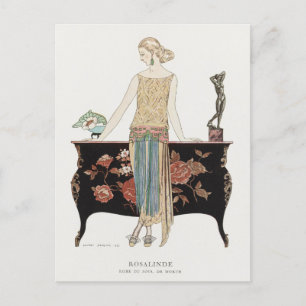 George Barbier, Art Deco-vykort Vykort