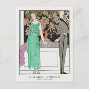 George Barbier, Art Deco-vykort Vykort