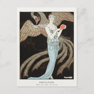George Barbier, Art Deco-vykort Vykort