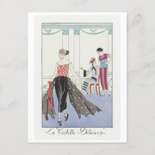 George Barbier, Art Deco-vykort Vykort