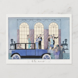 George Barbier, Art Deco-vykort Vykort