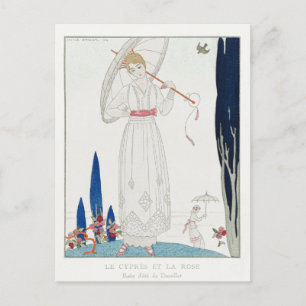 George Barbier, Art Deco-vykort Vykort