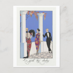 George Barbier, Art Deco-vykort Vykort