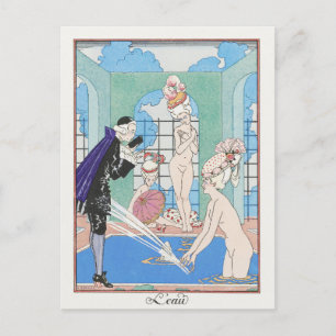 George Barbier, Art Deco-vykort Vykort