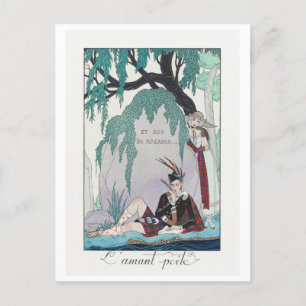 George Barbier, Art Deco-vykort Vykort