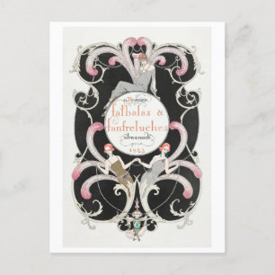 George Barbier, Art Deco-vykort Vykort