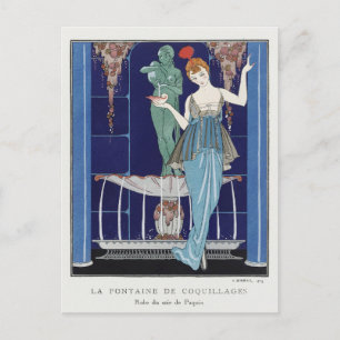 George Barbier, Art Deco-vykort Vykort