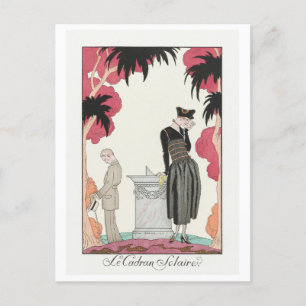 George Barbier, Art Deco-vykort Vykort