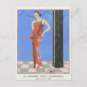 George Barbier, Art Deco-vykort Vykort