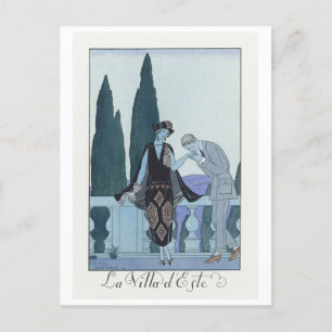 George Barbier, Art Deco-vykort Vykort