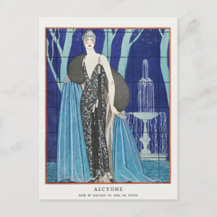 George Barbier, Art Deco-vykort Vykort