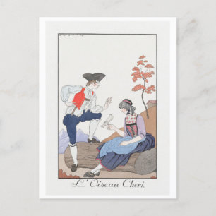 George Barbier, Art Deco-vykort Vykort