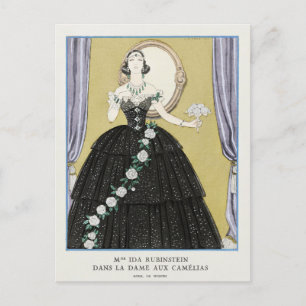 George Barbier, Art Deco-vykort Vykort