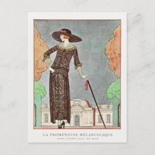 George Barbier, Art Deco-vykort Vykort