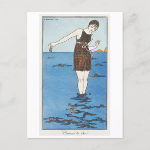 George Barbier Postcard Vykort
