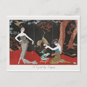 George Barbier Postcard Vykort