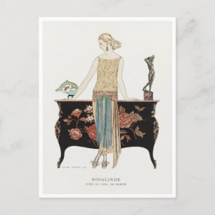 George Barbier Postcard Vykort